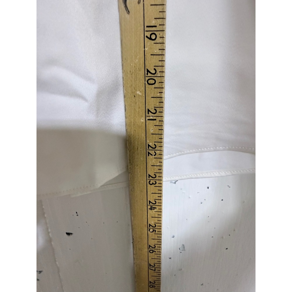 Banana Republic Womens XS Ivory Short Sleeve Keyhole Back Blouse NWT 887183-05-1 - Picture 2 of 10